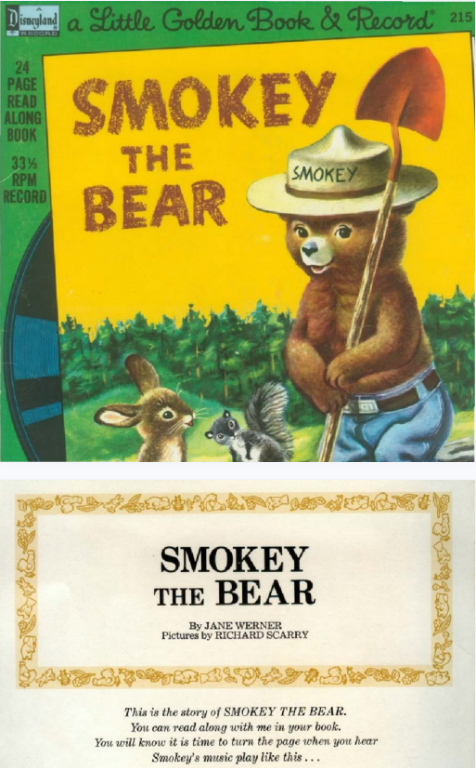Smokey the Bear迪士尼繪本故事PDF+音頻百度云下載