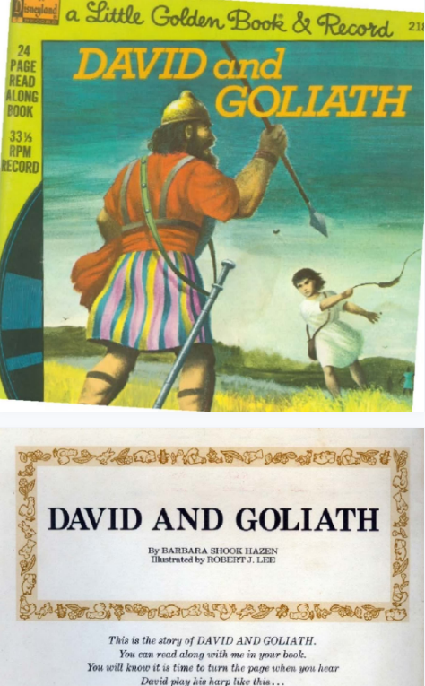 David and Goliath英文繪本故事電子版+音頻百度云下載