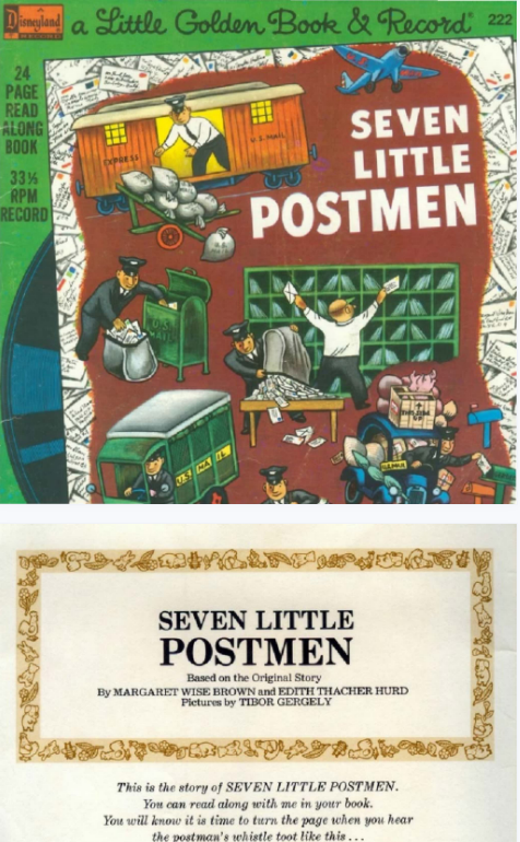 Seven Little Postmen英文繪本故事PDF+MP3百度云下載