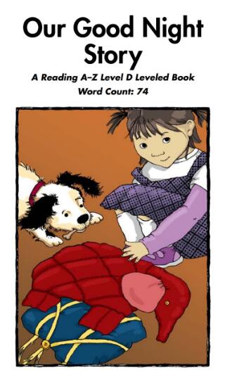 《Our Good Night Story》繪本閱讀翻譯及pdf資源