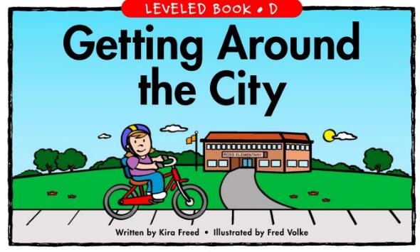 《Getting Around the City》繪本翻譯及pdf資源下載