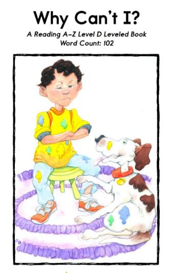 《Why Can't I》繪本翻譯及pdf電子版資源下載