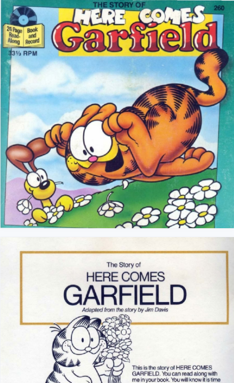 Here Comes Garfield加菲貓來了繪本故事PDF+音頻百度云下載