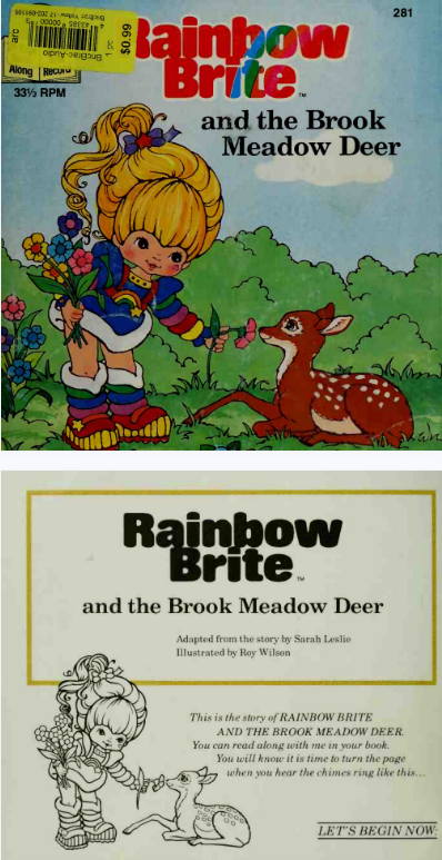 Rainbow Brite and the Brook Meadow Deer迪士尼繪本PDF+音頻免費下載