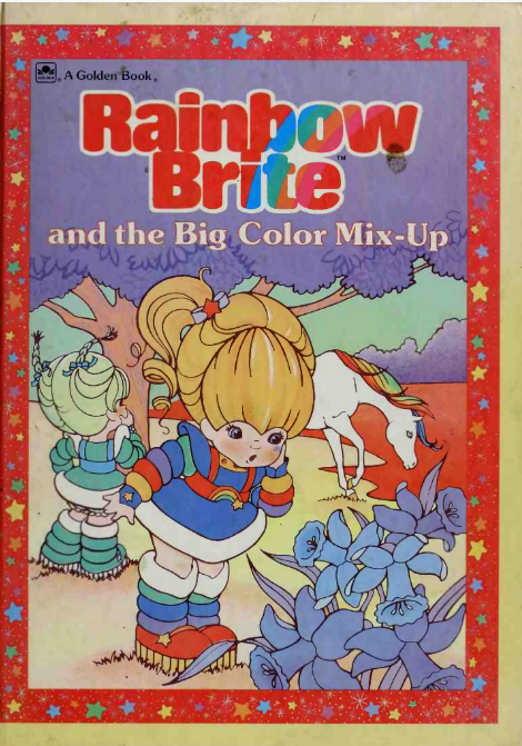 Rainbow Brite and the Big Color Mixup繪本PDF+音頻免費(fèi)下載