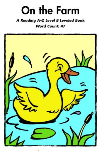 《On the Farm》繪本翻譯及電子版資源下載