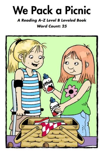 《We Pack a Picnic》繪本故事翻譯及pdf資源下載