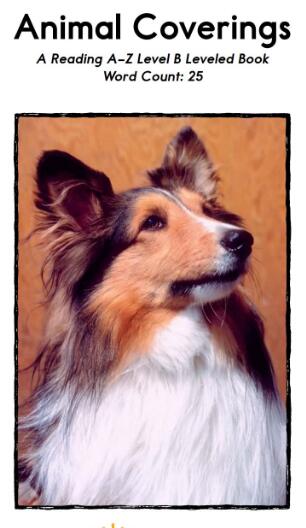 《Animal Coverings》英語繪本中文翻譯及pdf資源下載