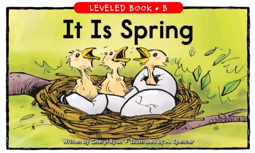 《It Is Spring》繪本翻譯及電子版資源下載