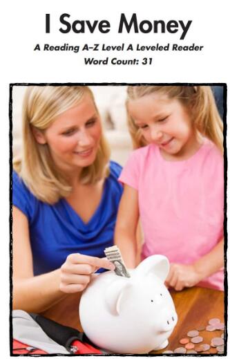 《I Save Money》英文繪本翻譯及pdf資源下載