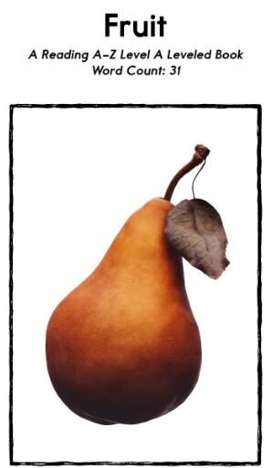 《Fruit》RAZ英語繪本pdf資源下載