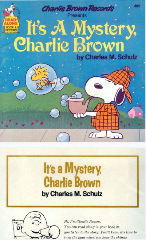 It's A Mystery, Charlie Brown英文繪本電子檔+音頻資源免費下載