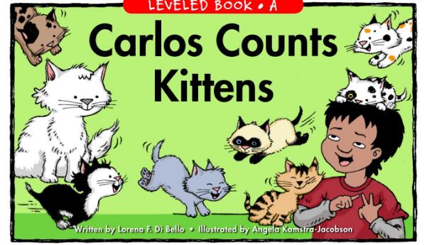 《Carlos Counts Kittens》繪本翻譯及pdf電子書資源下載