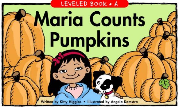 《Maria Counts Pumpkins》繪本中文翻譯及pdf資源下載