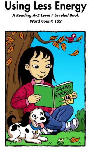 《Using Less Energy》繪本翻譯及pdf資源下載