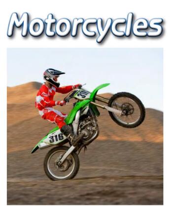 《Motorcycles》Raz分級繪本pdf電子書資源下載