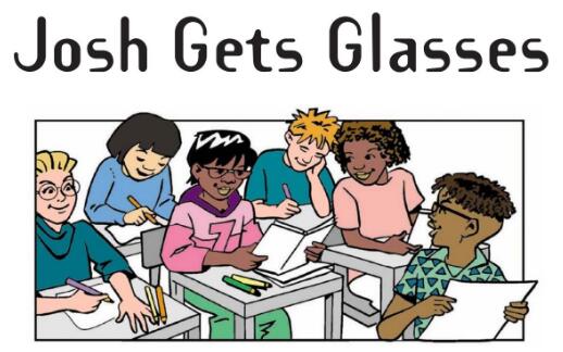 《Josh Gets Glasses》Raz英文繪本pdf資源下載
