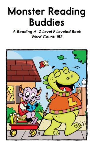 《Monster Reading Buddies》繪本中文翻譯pdf資源下載