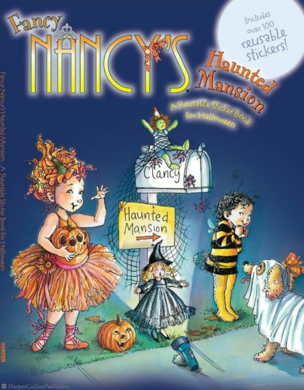 Fancy Nancy's Haunted Mansion: A Reusable Sticker Book for Halloween!繪本PDF免費下載