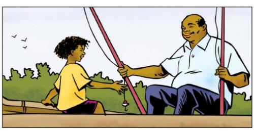 《Fishing with Grandpa》繪本閱讀pdf資源下載