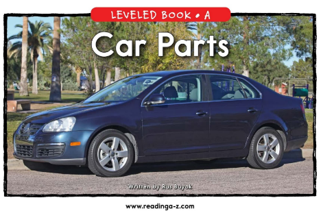 Car Parts RAZ繪本讀物PDF+MP3百度網(wǎng)盤下載