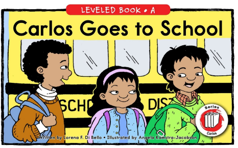 Carlos Goes to School繪本PDF+MP3百度網(wǎng)盤下載