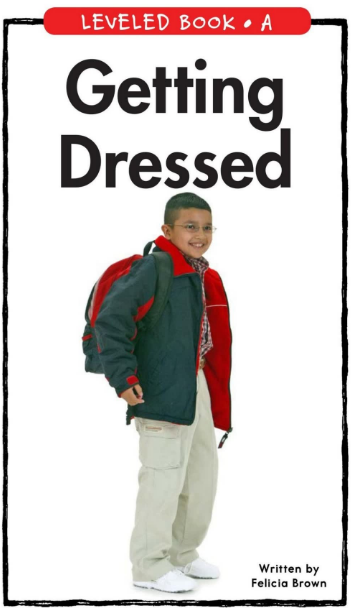 Getting Dressed繪本故事電子書+原聲音頻百度網盤下載