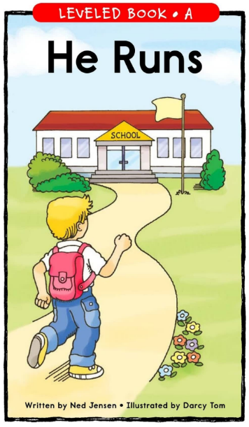 He Runs繪本電子書+音頻百度網盤下載