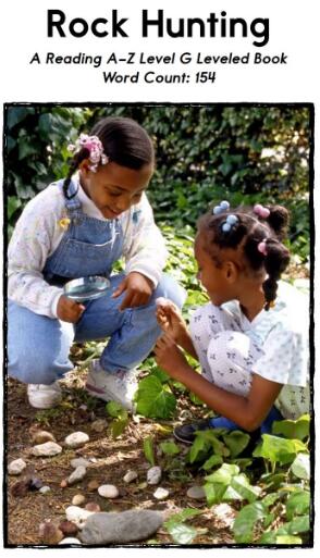 《Rock Hunting》raz繪本翻譯及pdf資源下載