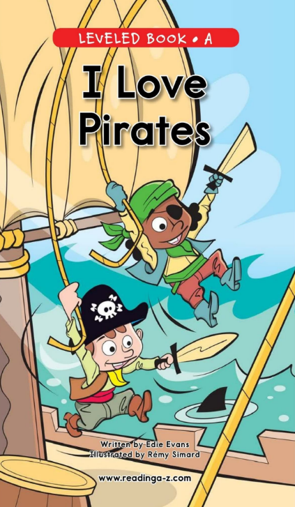 I Love Pirate英文繪本電子書+音頻百度網(wǎng)盤免費(fèi)下載