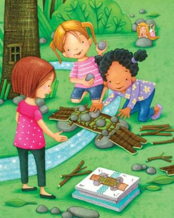 《Let's Build a Fairy Bridge》繪本翻譯及pdf資源下載