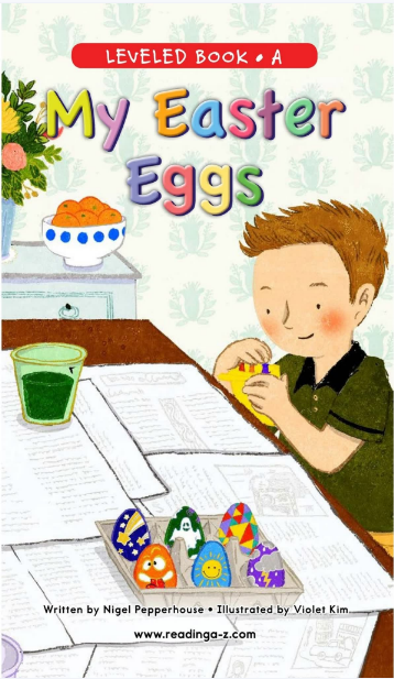 My Easter Eggs繪本PDF+音頻百度網(wǎng)盤下載