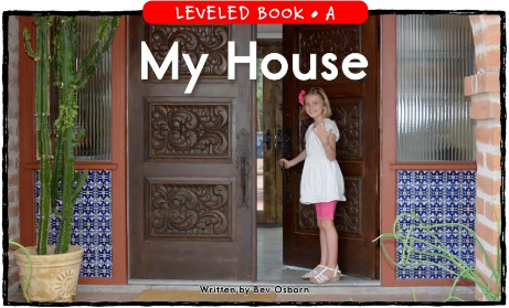 My House繪本PDF+音頻百度網盤下載