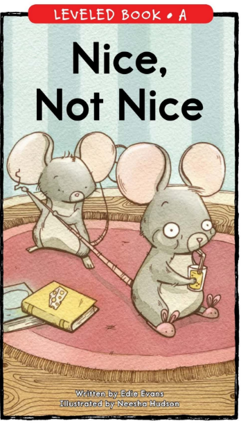 Nice, Not Nice繪本PDF+音頻百度網盤下載