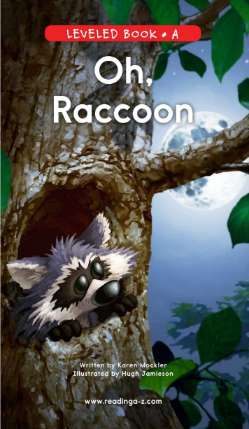 Oh, Raccoon繪本PDF+MP3百度網盤下載