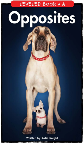 Opposites繪本PDF+MP3百度網盤下載