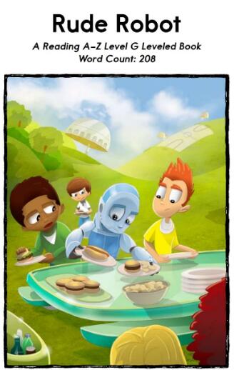 《Rude Robot》英語繪本翻譯及pdf資源下載
