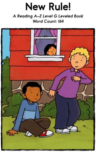 《New Rule》繪本翻譯及pdf資源下載