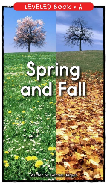 Spring and Fall英文繪本PDF+MP3百度網盤下載