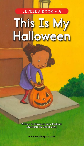 This Is My Halloween英文繪本PDF+音頻百度網盤下載