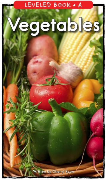Vegetables英文繪本PDF+音頻百度網盤下載