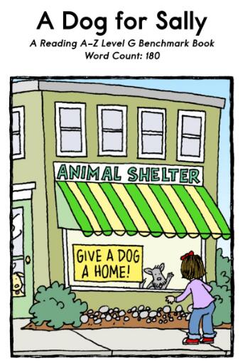 《A Dog for Sally》繪本翻譯及pdf資源百度網(wǎng)盤下載
