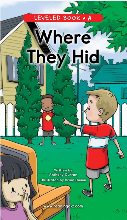 Where They Hid繪本電子書+MP3資源免費下載