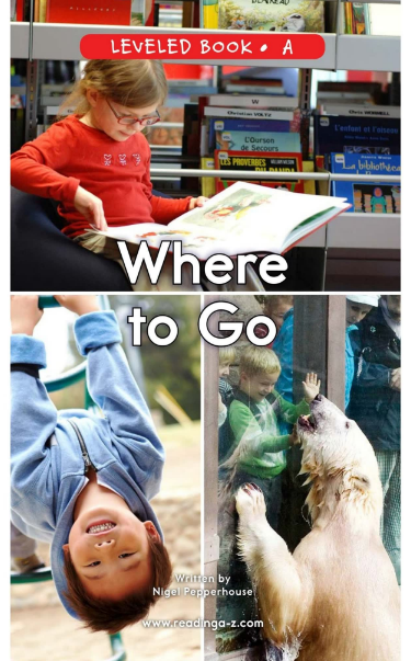 Where To Go繪本電子書+MP3資源免費下載