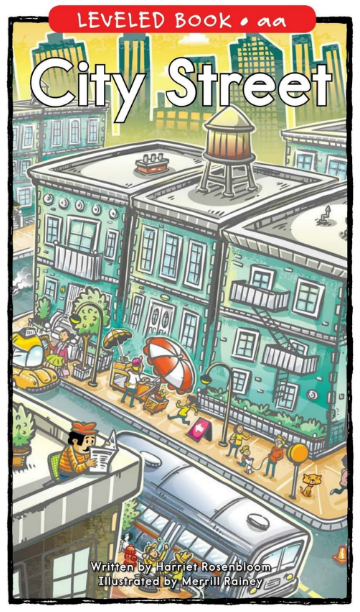 City Street繪本電子書+音頻資源免費下載