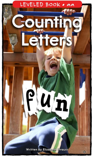 Counting Letters繪本電子書+音頻資源免費下載