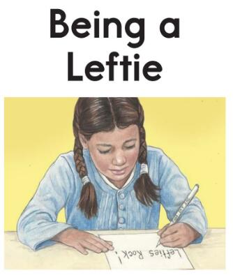 《Being a Leftie》raz繪本翻譯及pdf資源下載