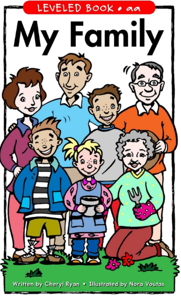 My Family繪本PDF+音頻百度網(wǎng)盤免費(fèi)下載