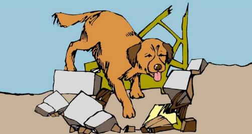 《Dogs at Work》英語繪本翻譯及pdf資源免費下載