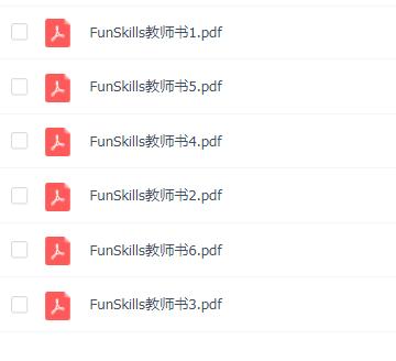 fun skills 1-6級(jí)別教師用書pdf電子版資源下載